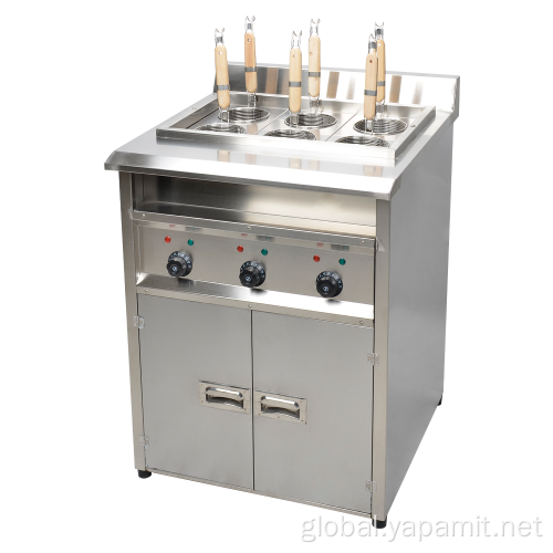 Indoor Berbecue Grill Six Basket Electric Pasta Cabinet Supplier